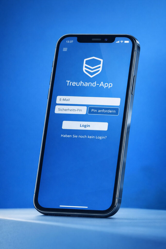 Treuhand-App Anmeldung